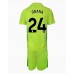 Maillot de foot Manchester United Andre Onana #24 Gardien Extérieur vêtements enfant 2024-25 Manches Courtes (+ pantalon court)